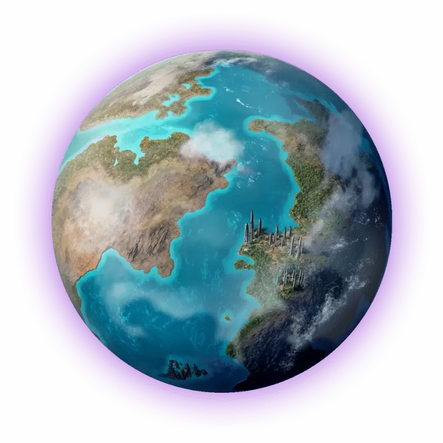 The Realm's world, concept art