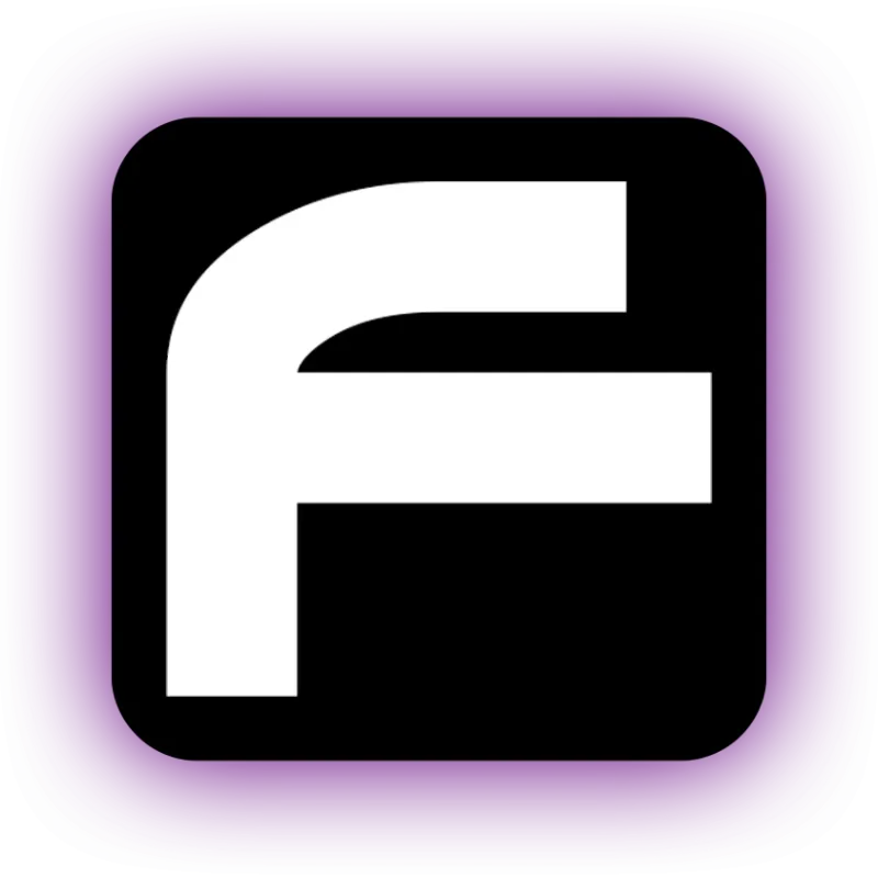 The Fanbase logo on a land block