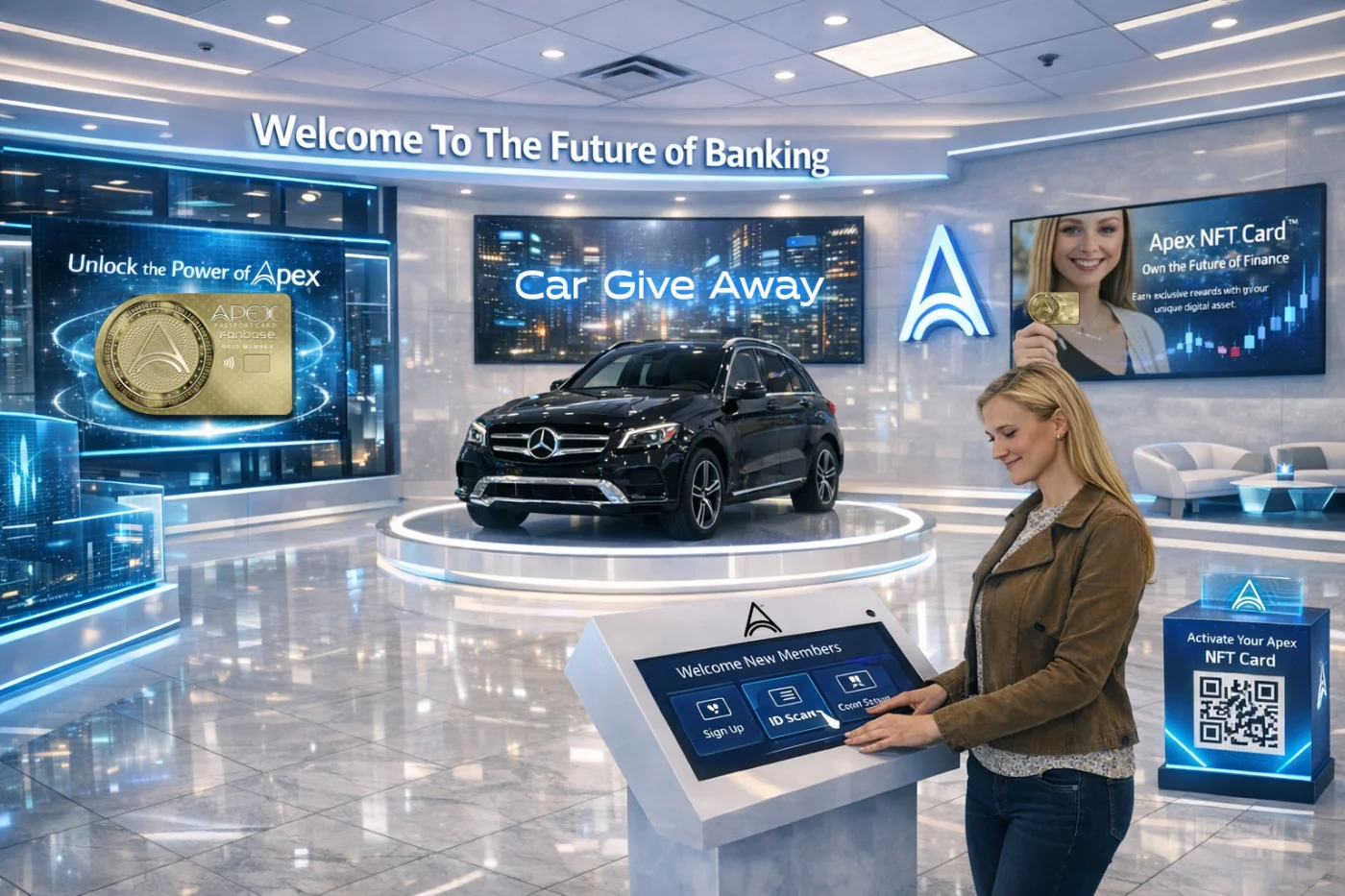 The Apex lobby inside The Realm, concept art