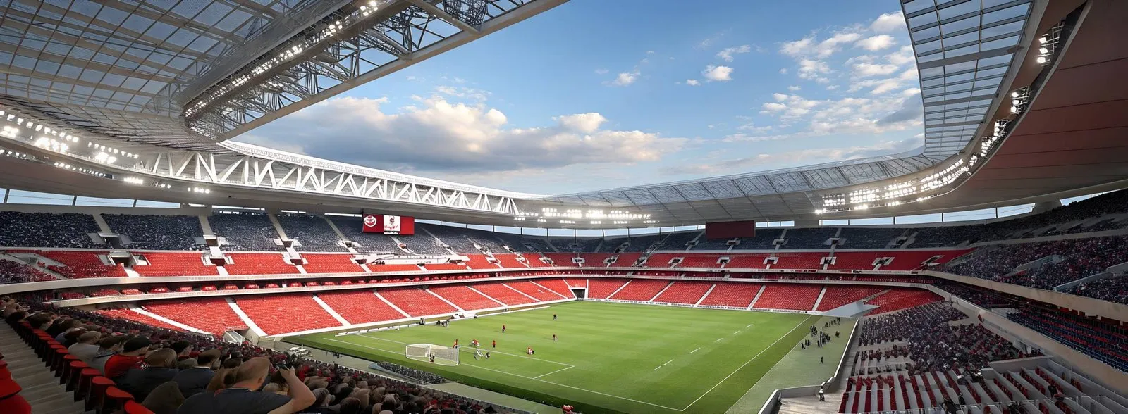 Inside a Realm stadium, concept art